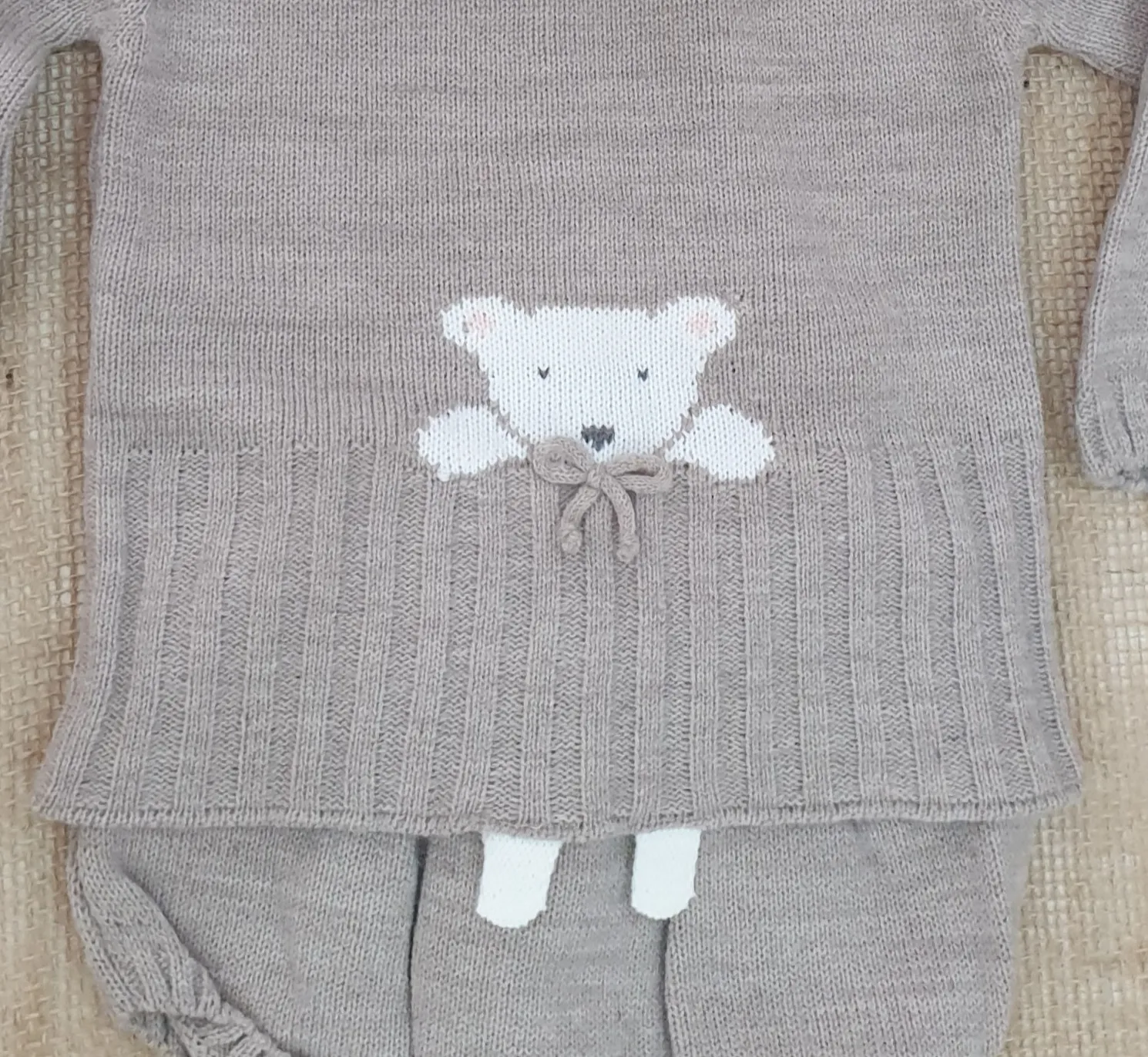 A Conjunto punto bebé 3 Piezas R091278 Nuez