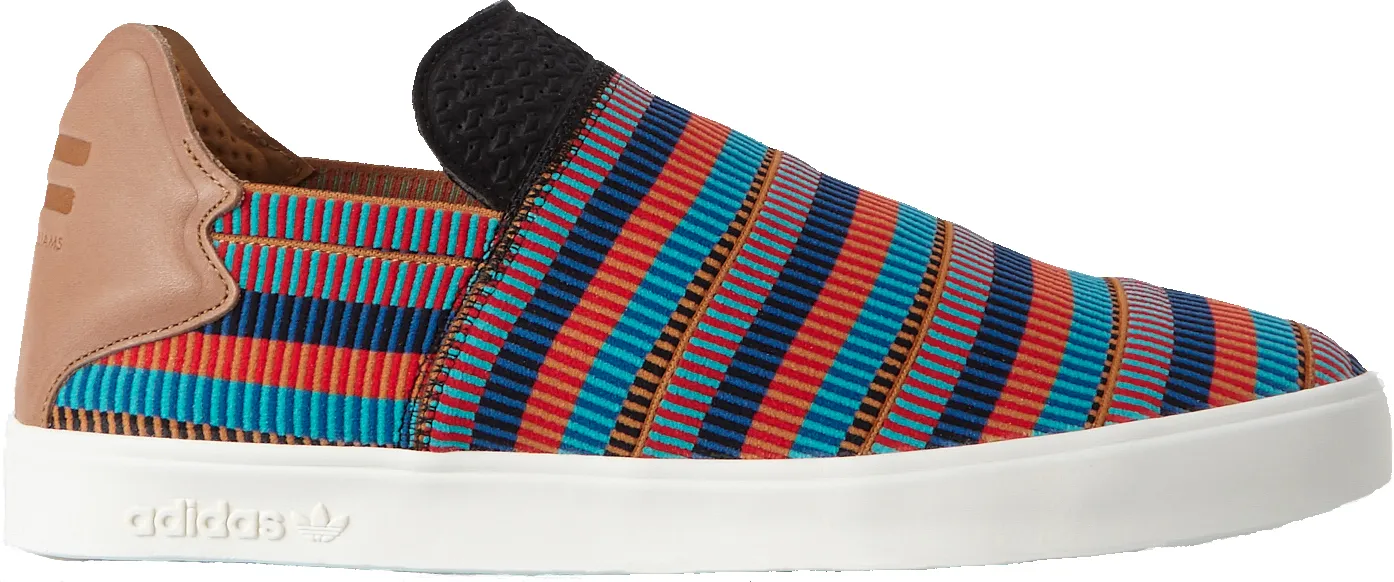 ADIDAS ORIGINALS ELASTIC SLIP ON PHARRELL MULTICOLOR