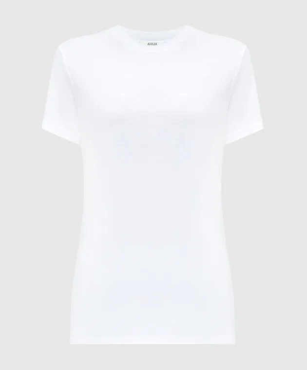 AGOLDE ANNISE WHITE TSHIRT