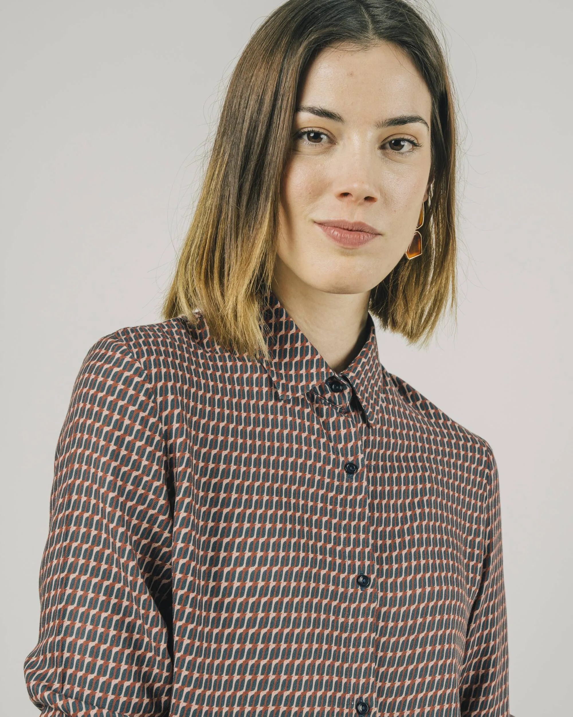 All Over Penguin Regular Blouse Navy