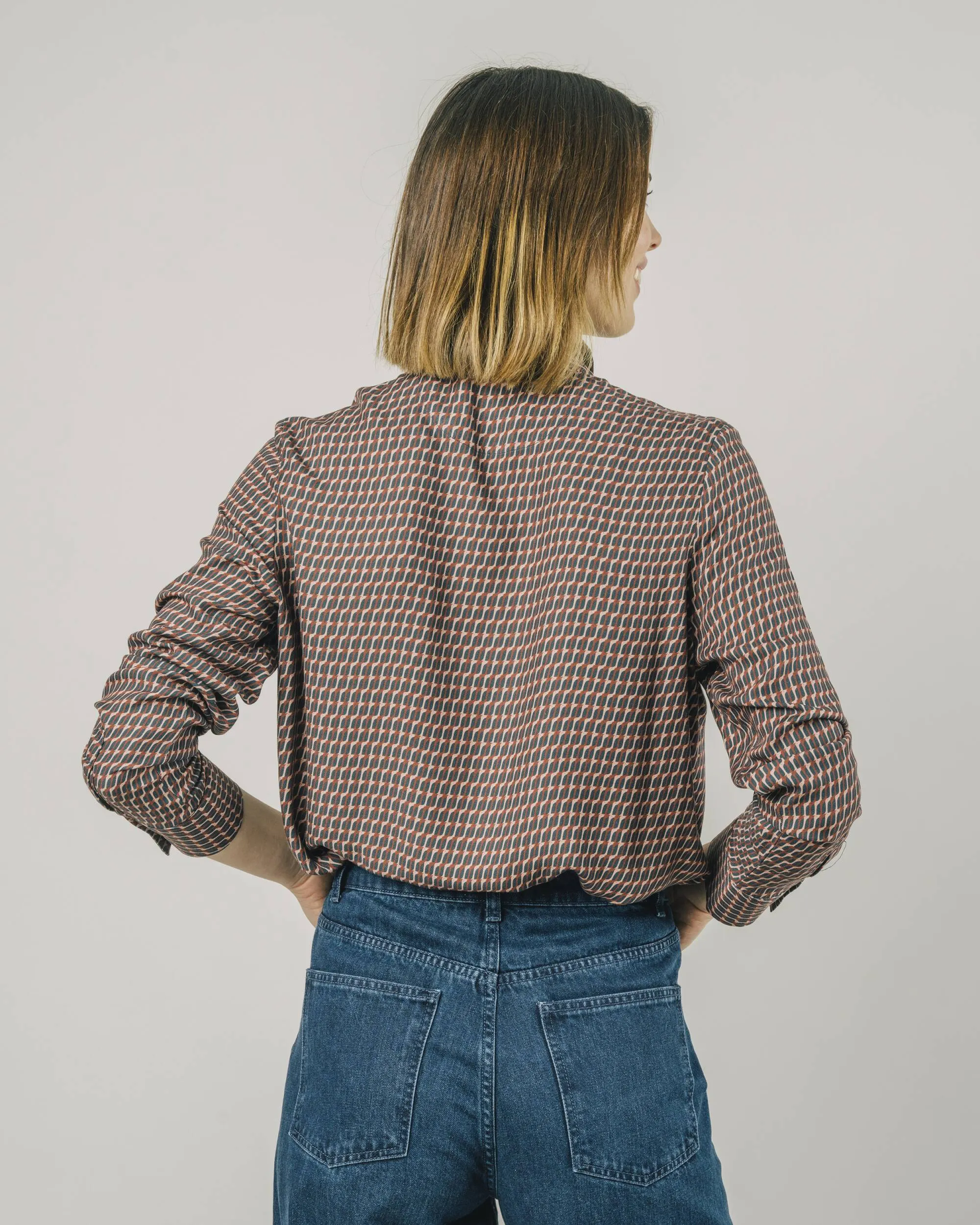 All Over Penguin Regular Blouse Navy