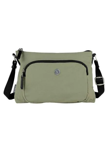 Bandolera Munich Bloom Verde Para Mujer