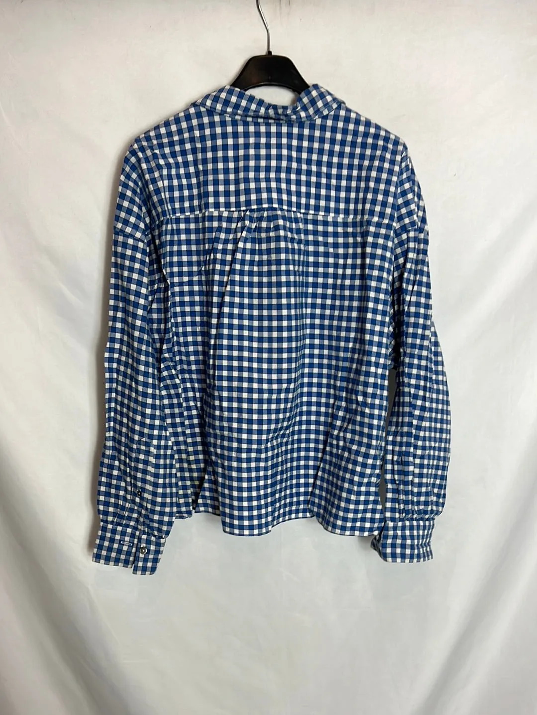 BELLEROSE. Camisa cuadros azules y blancos. T 1(s/m)