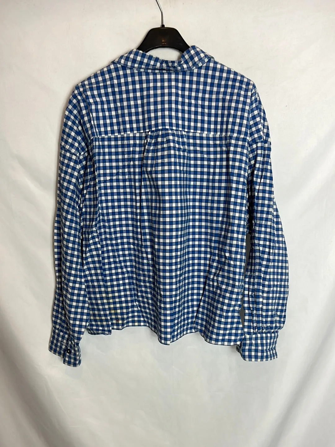 BELLEROSE. Camisa cuadros azules y blancos. T 1(s/m)