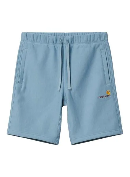 Bermuda Carhartt American Script Azul Para Hombre