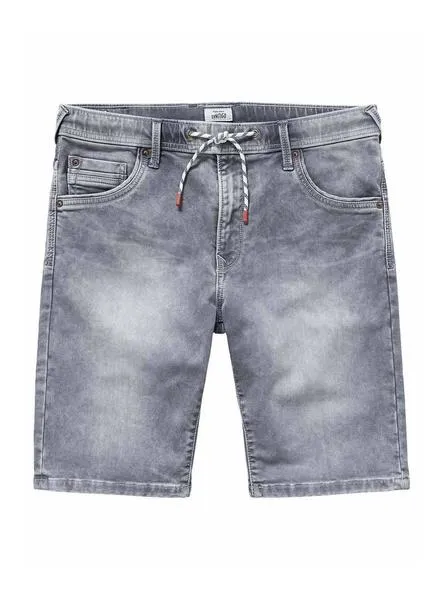 bermudas pepe jeans jagger gris para hombre