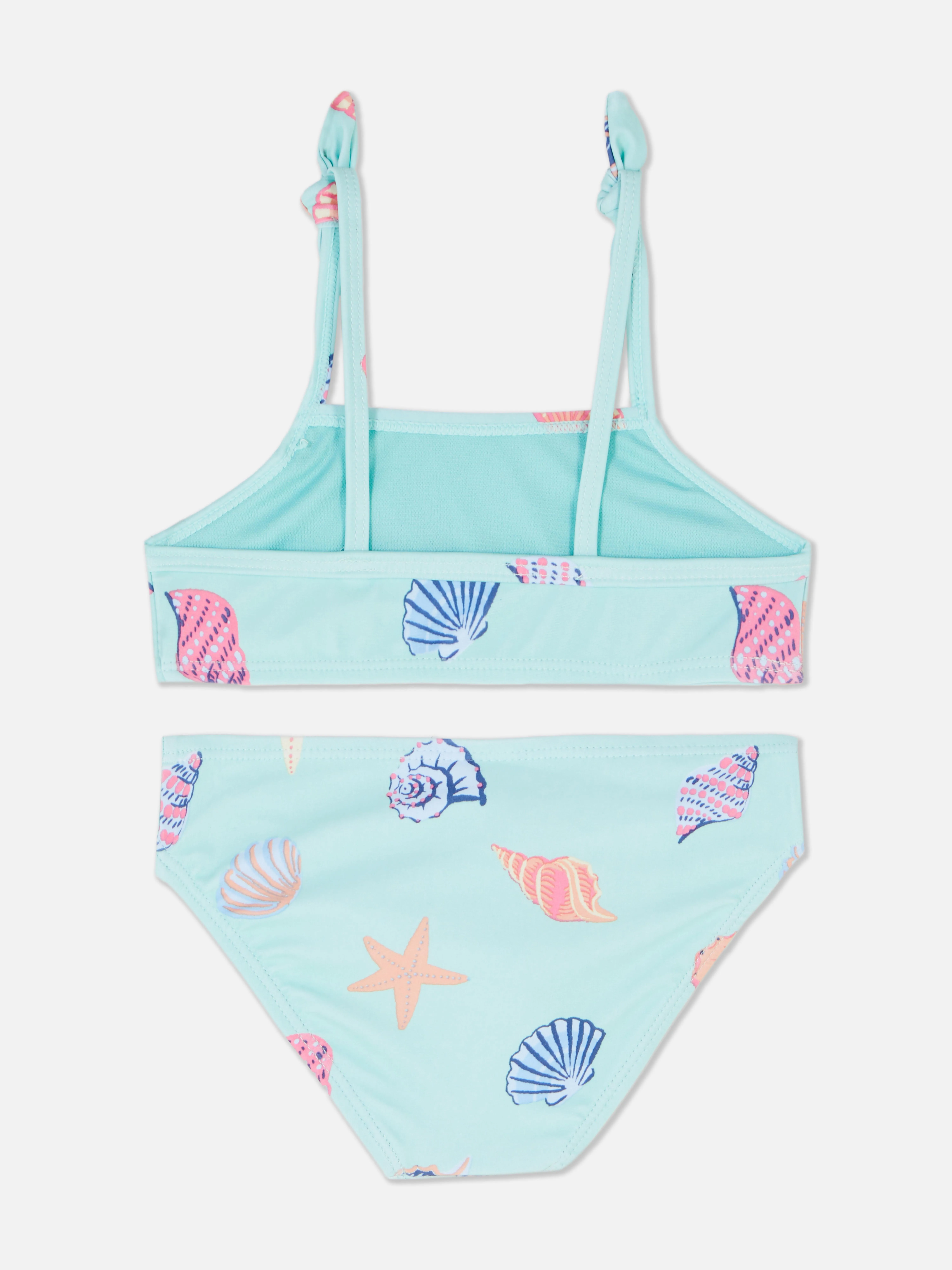 Bikini con tirantes atados en los hombros