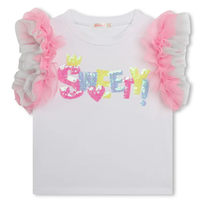 BILLIEBLUSH Camiseta algodón y manga corta