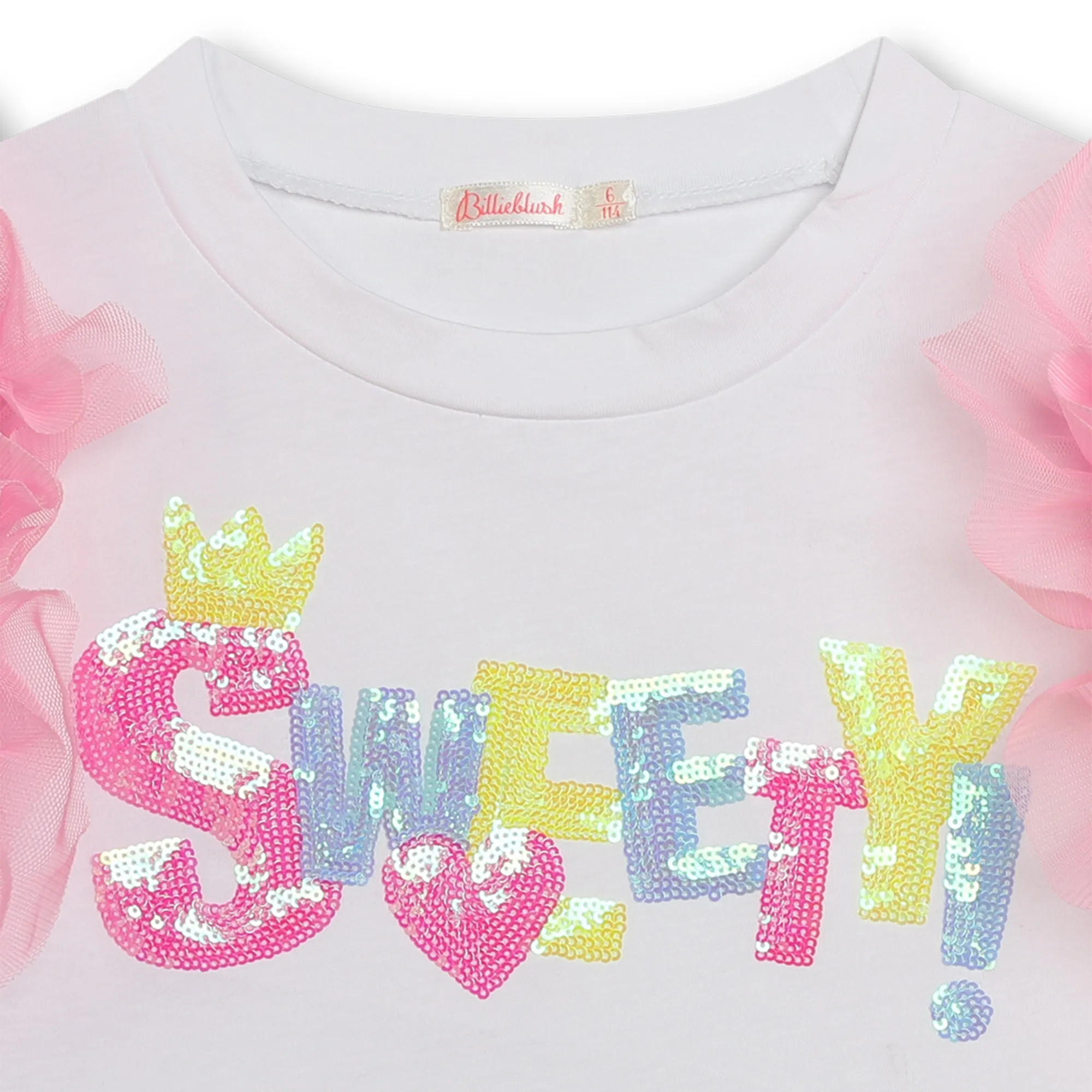 BILLIEBLUSH Camiseta algodón y manga corta