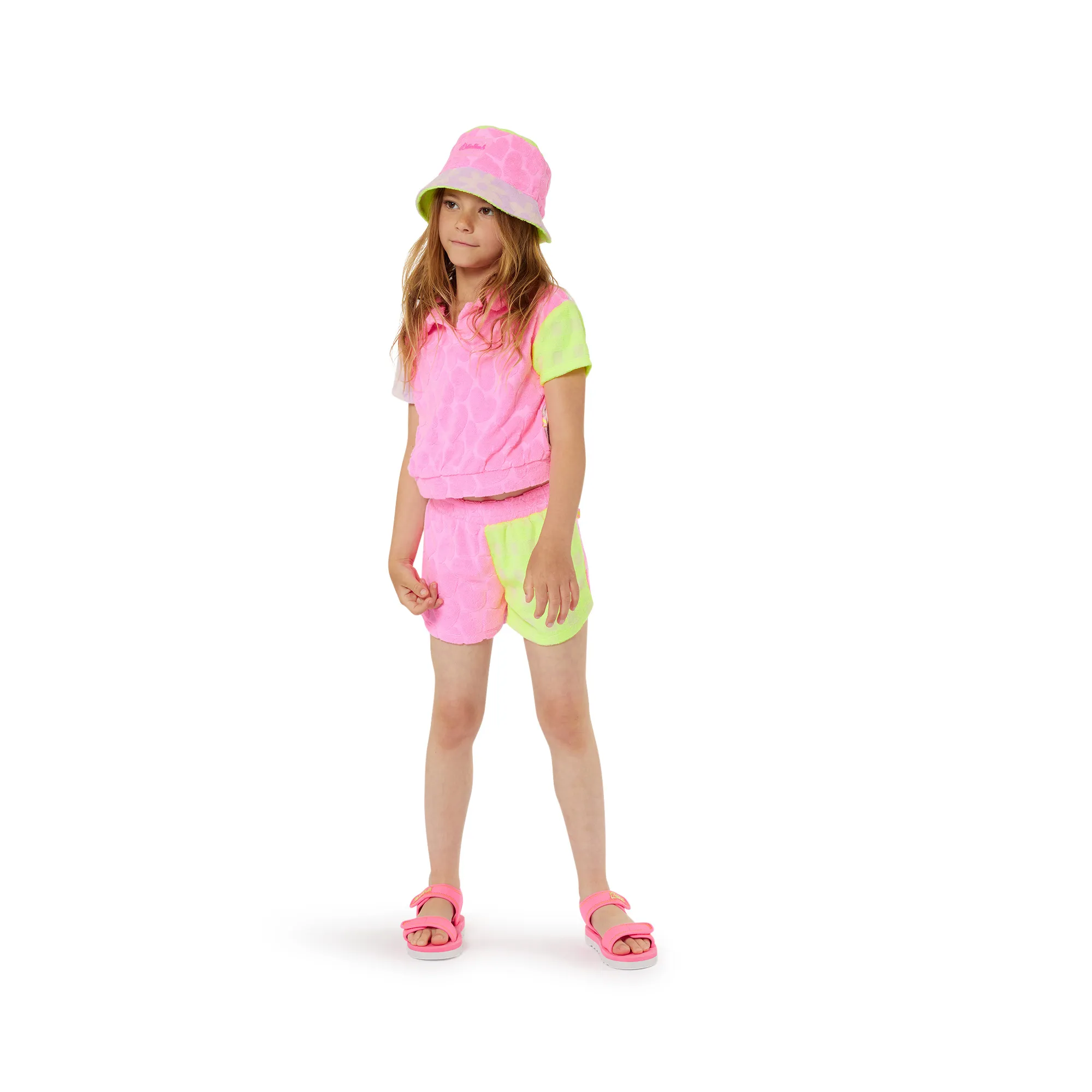 BILLIEBLUSH Polo de manga corta estampado