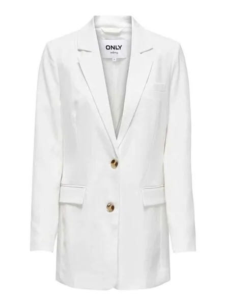 Blazer Only Laura Blanco para Mujer