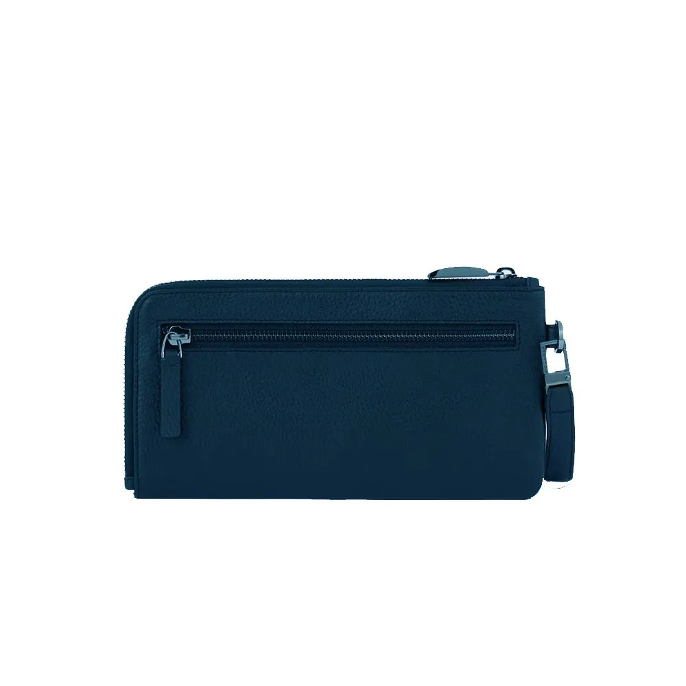 Bolso de Mano de Piel Piquadro  AC2648MOSR/BLU Color Marino