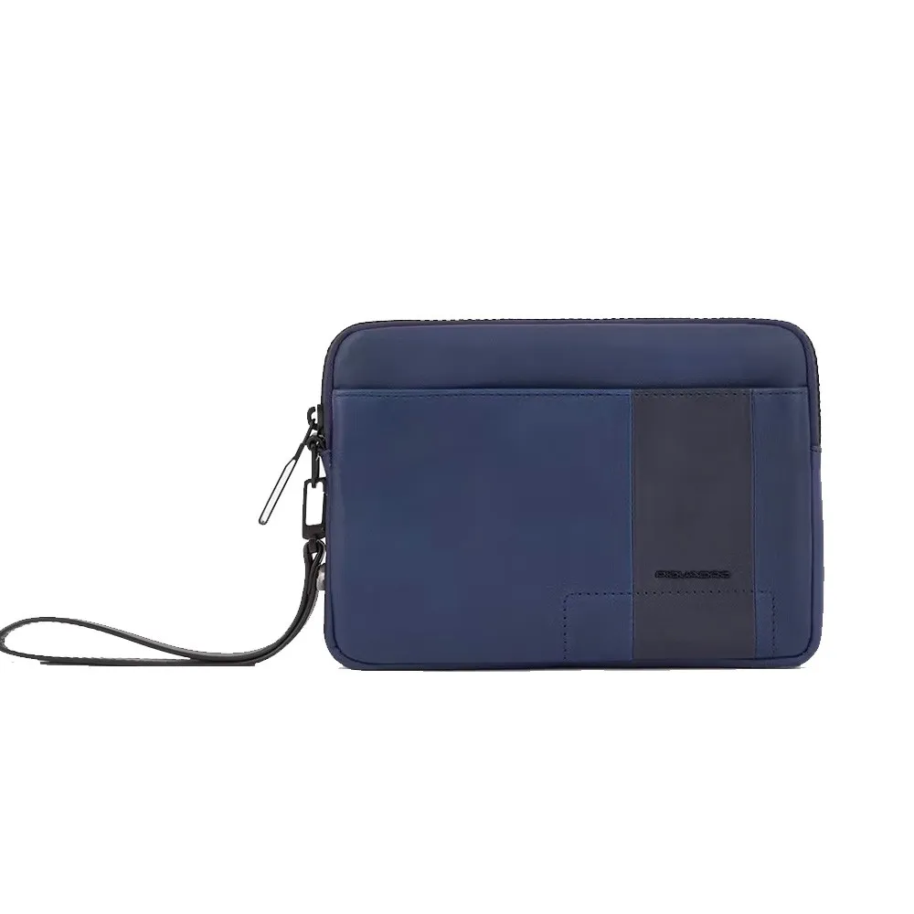 Bolso de Mano de Piel Piquadro AC5946S123R /BLU Color Marino