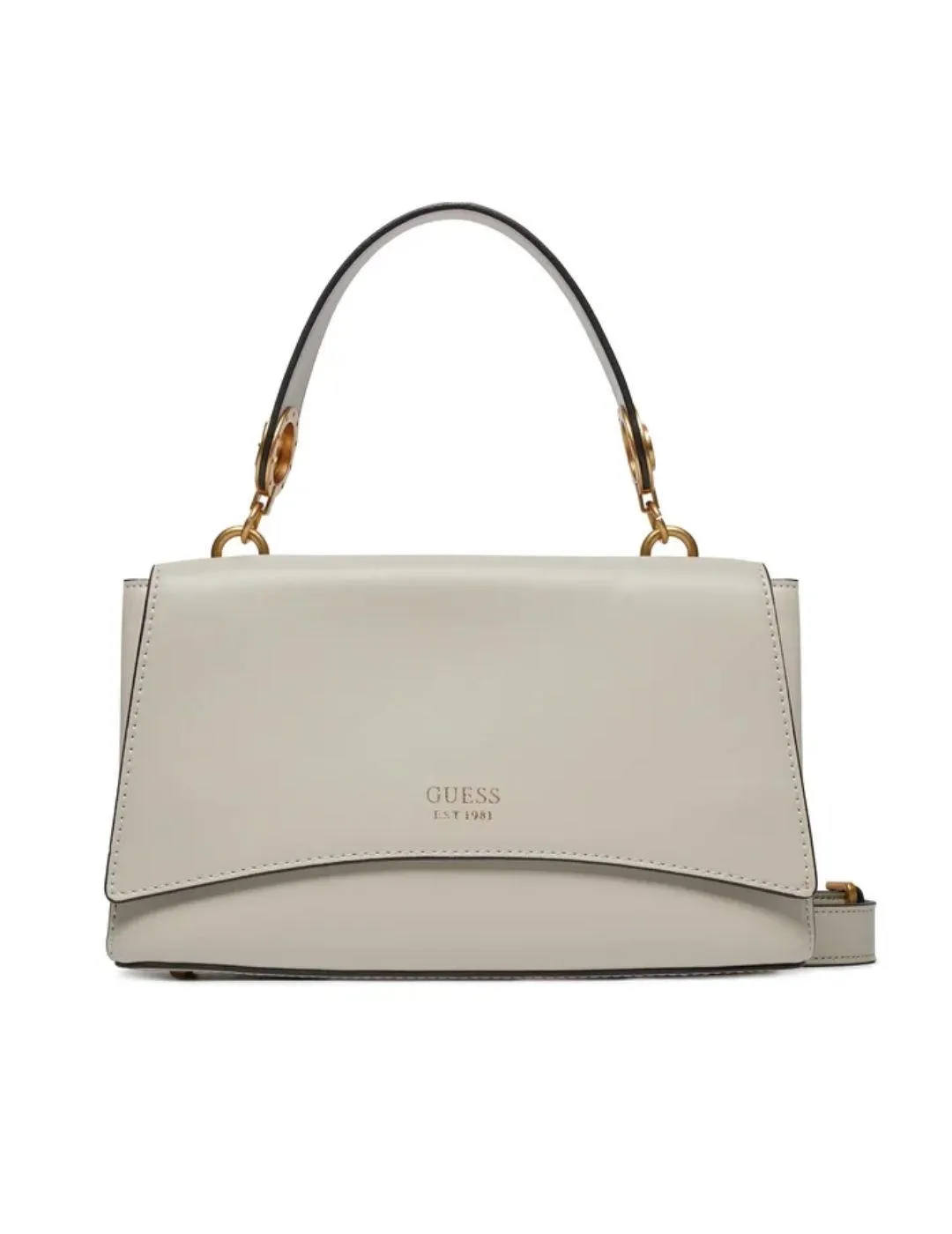 Bolso Guess Masie blanco roto con asa ajustable para mujer