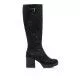 Botas tacón Mustang con tacón de plataforma delantera para mayor comodidad