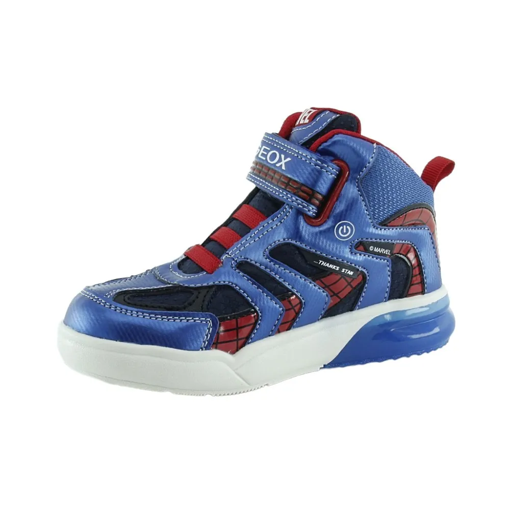 Botines con luces Geox Grayjay Spiederman