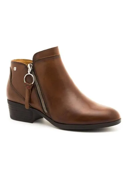 botines pikolinos daroca cuero para mujer