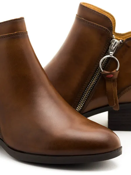 botines pikolinos daroca cuero para mujer