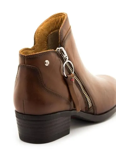 botines pikolinos daroca cuero para mujer