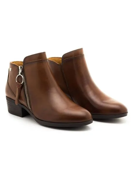 botines pikolinos daroca cuero para mujer