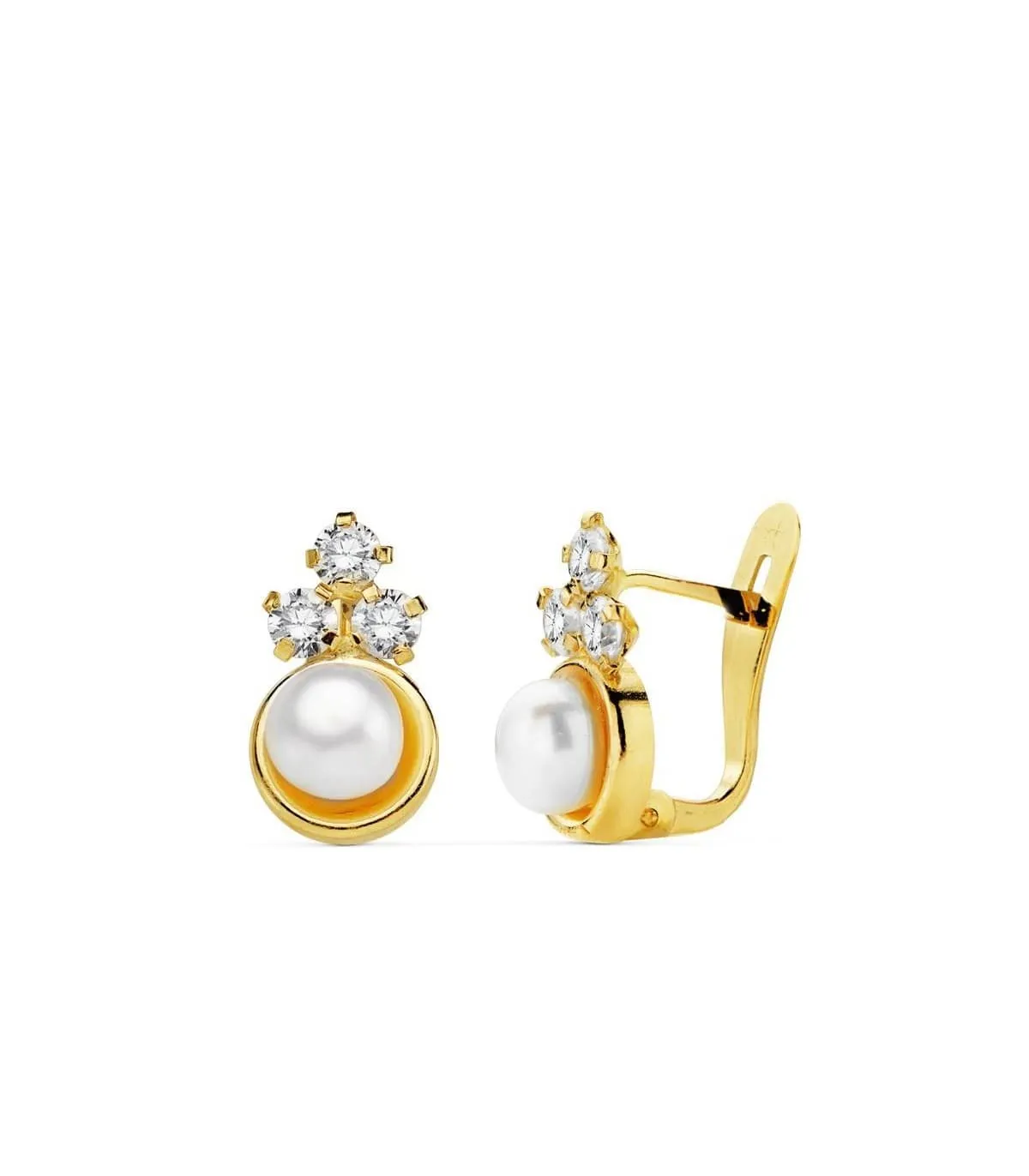 Boucles d'oreilles or jaune Lidia 18 Carats