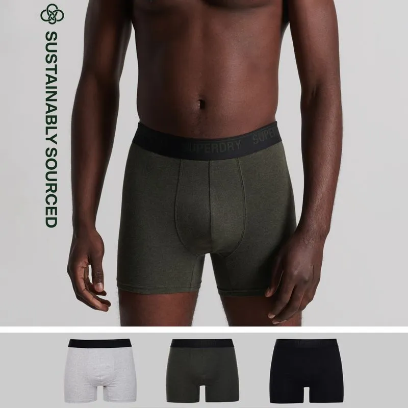 Boxer Para Hombre Triple Pack Superdry