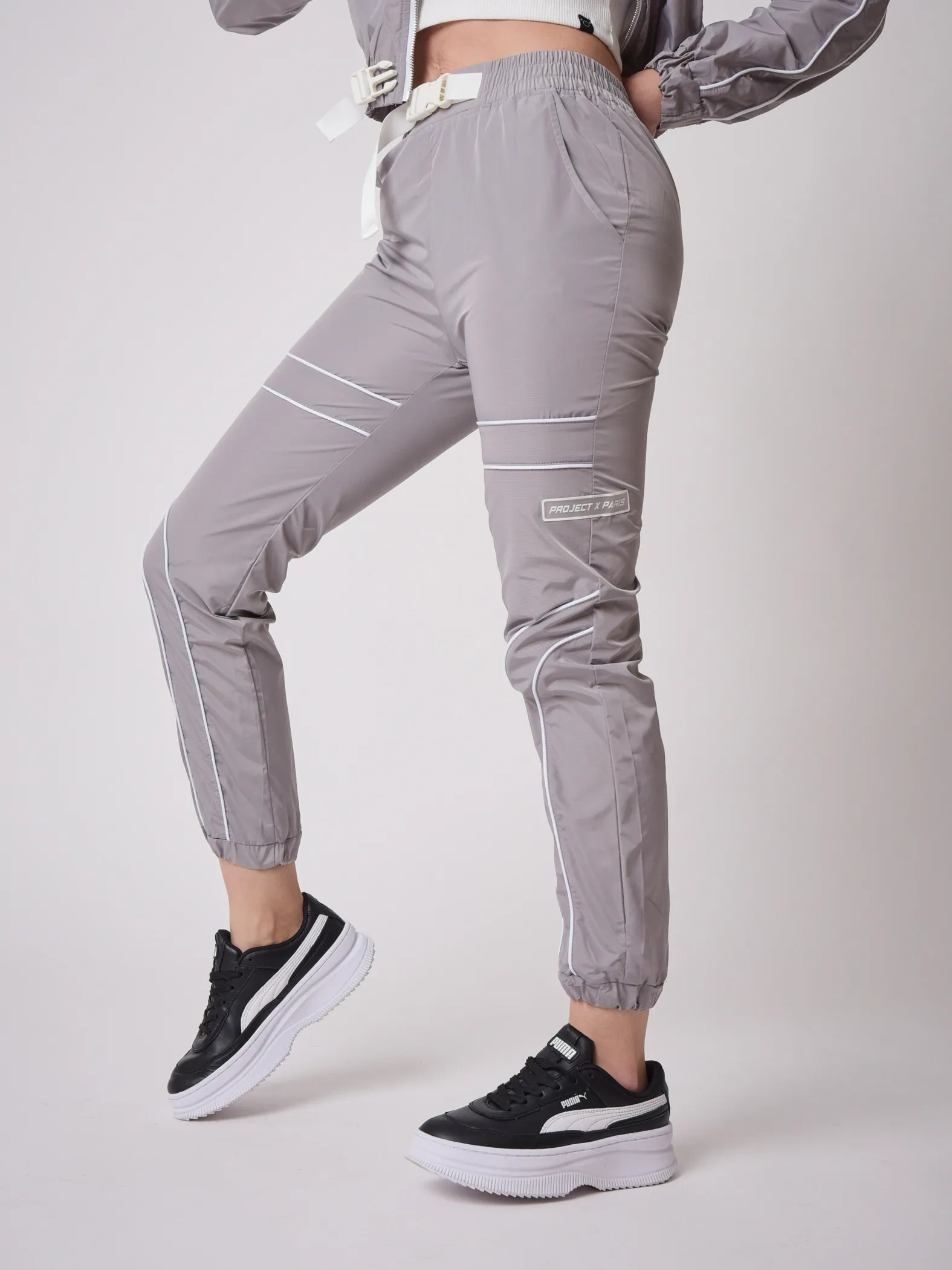 Calcetines de jogging básicos con ribete
