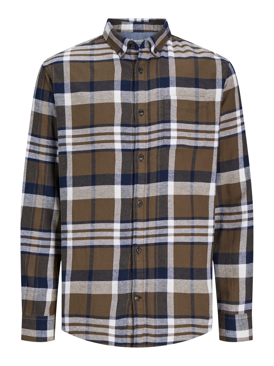 Camisa a cuadros Corte slim | Marrón oscuro | Jack & Jones®