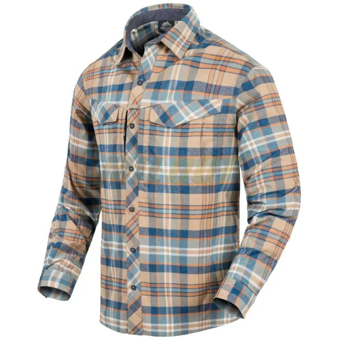 CAMISA HELIKONTEX DEFENDER MK2 PILGRIM CUADROS AMARILLOS