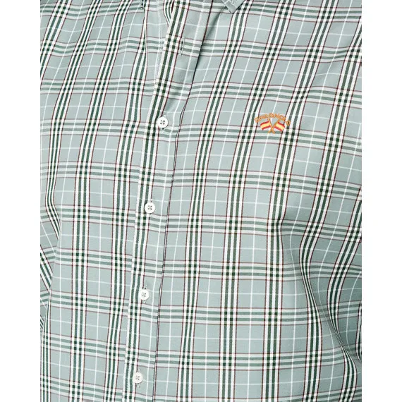 Camisa Spagnolo Gabardina Cuadros 7785