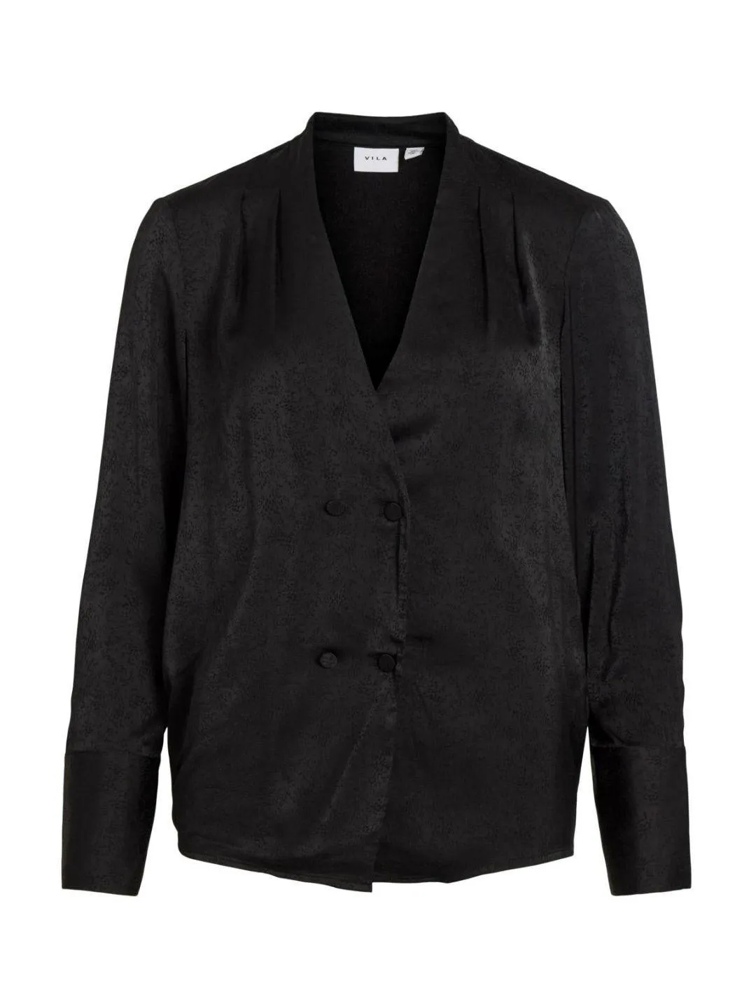 CAMISA VILA MIEL NEGRA PARA MUJERB