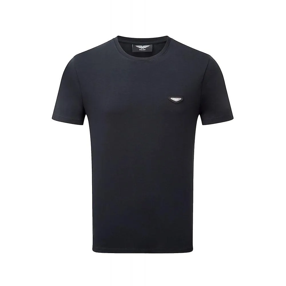 Camiseta de media manga con logotipo de metal Kosis 9543 Police Badge para hombre