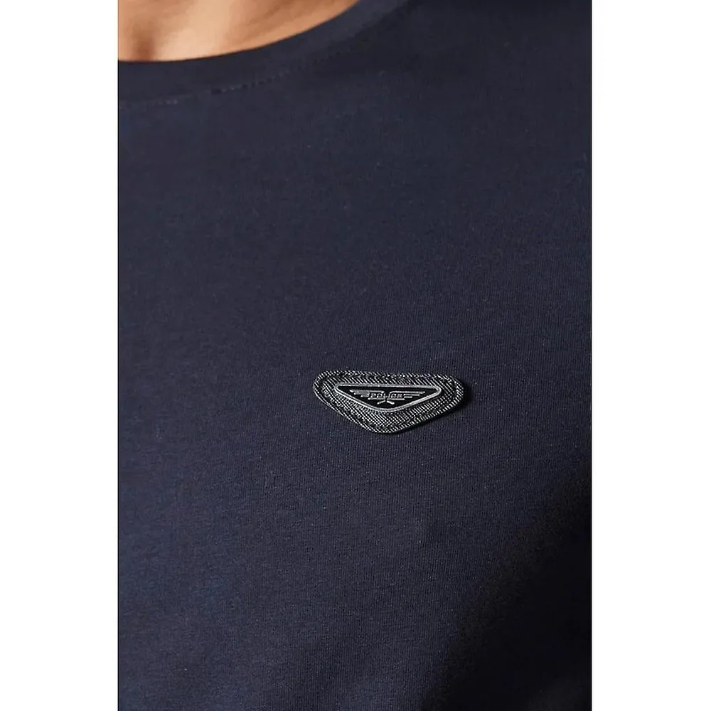 Camiseta de media manga con logotipo de metal Kosis 9543 Police Badge para hombre