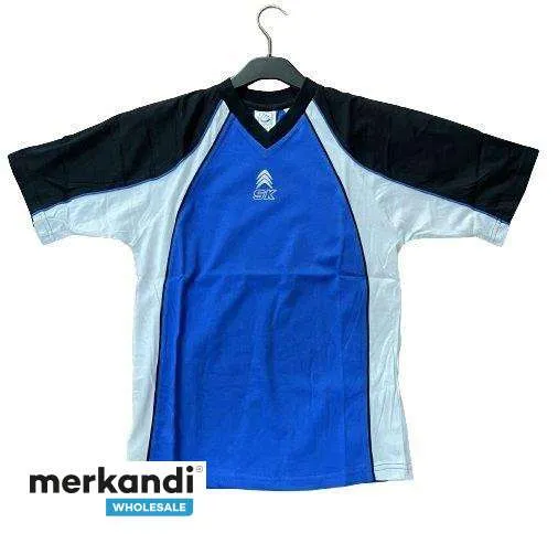 Camiseta deportiva y de ocio para hombre con logotipo bordado, diferentes modelos y variantes de estampado