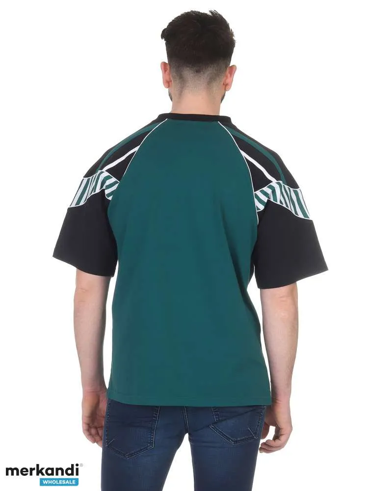 Camiseta deportiva y de ocio para hombre con logotipo bordado, diferentes modelos y variantes de estampado