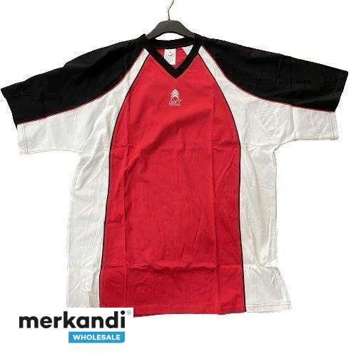 Camiseta deportiva y de ocio para hombre con logotipo bordado, diferentes modelos y variantes de estampado