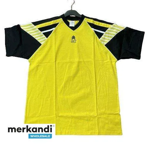 Camiseta deportiva y de ocio para hombre con logotipo bordado, diferentes modelos y variantes de estampado