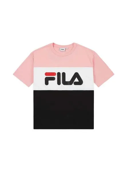 camiseta fila allison rosa para mujer