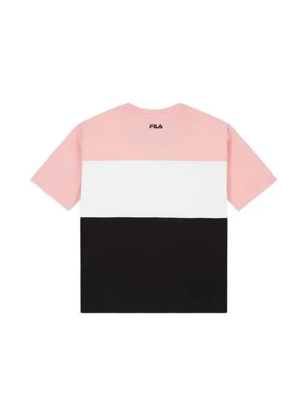 camiseta fila allison rosa para mujer