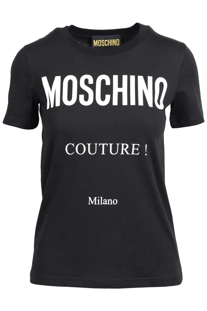 Camiseta negra de manga corta 