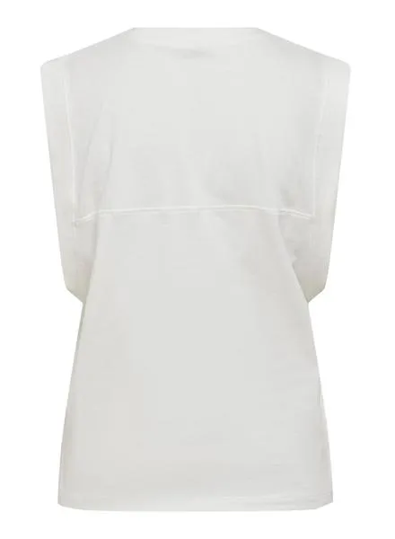 Camiseta Only Maja Blanca Para Mujer
