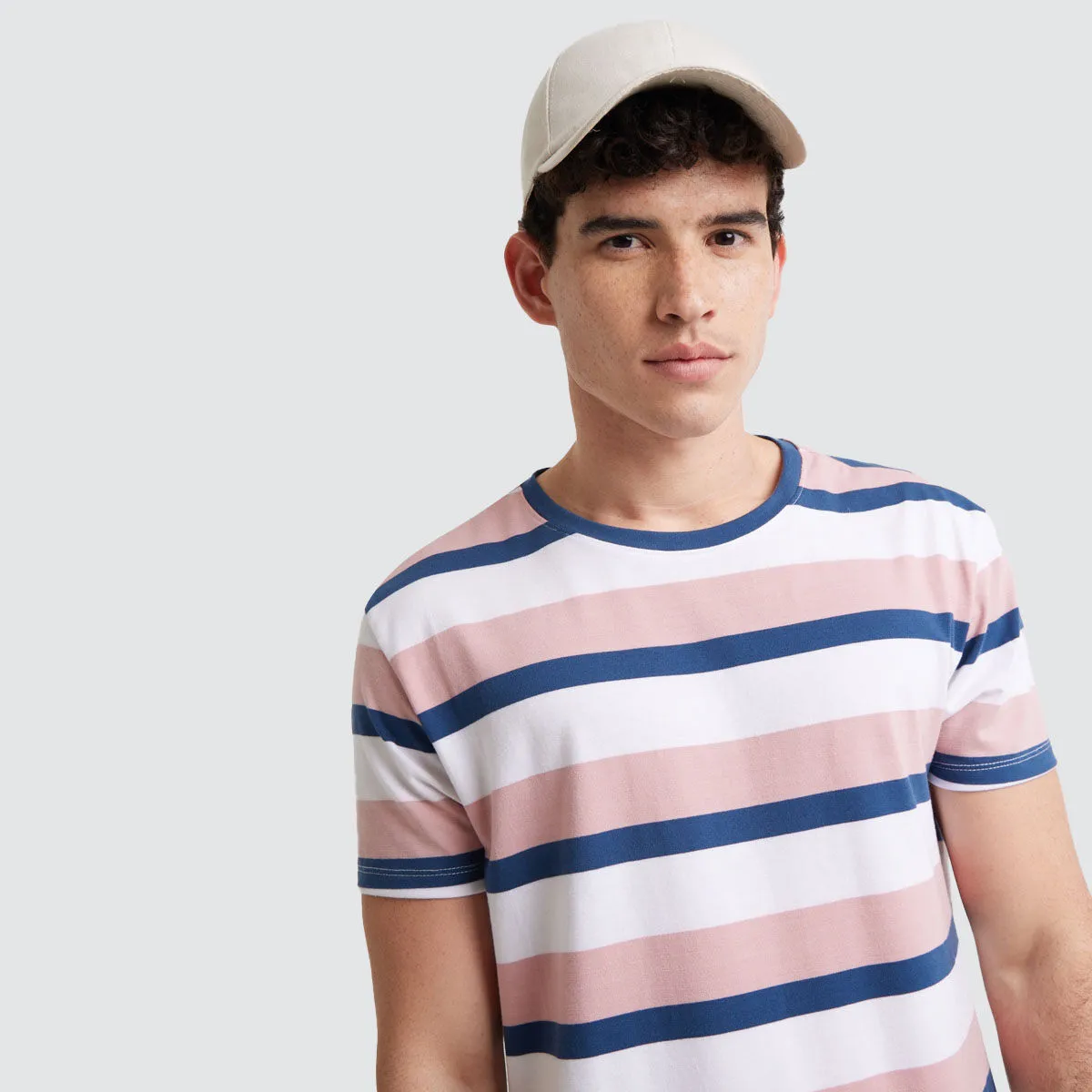 Camiseta Para Hombre Preteñida