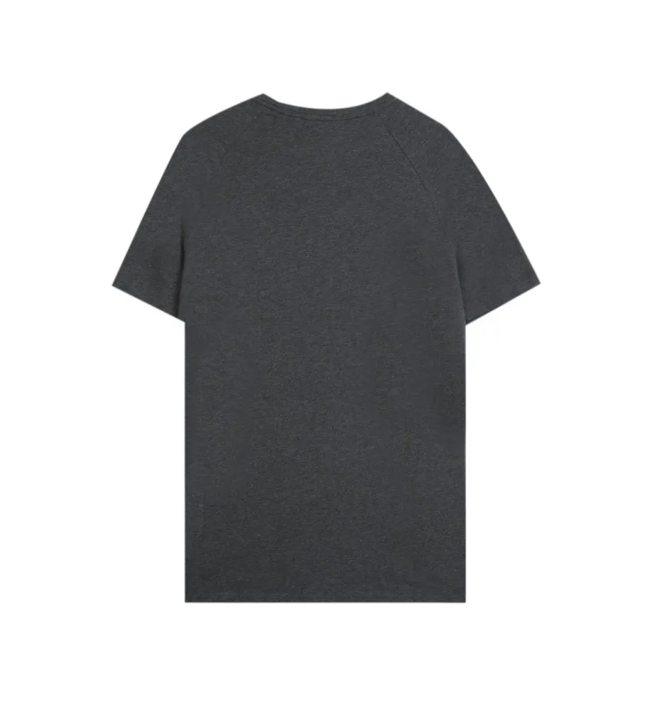 Camiseta Pijama Relaxed con Cinta gris