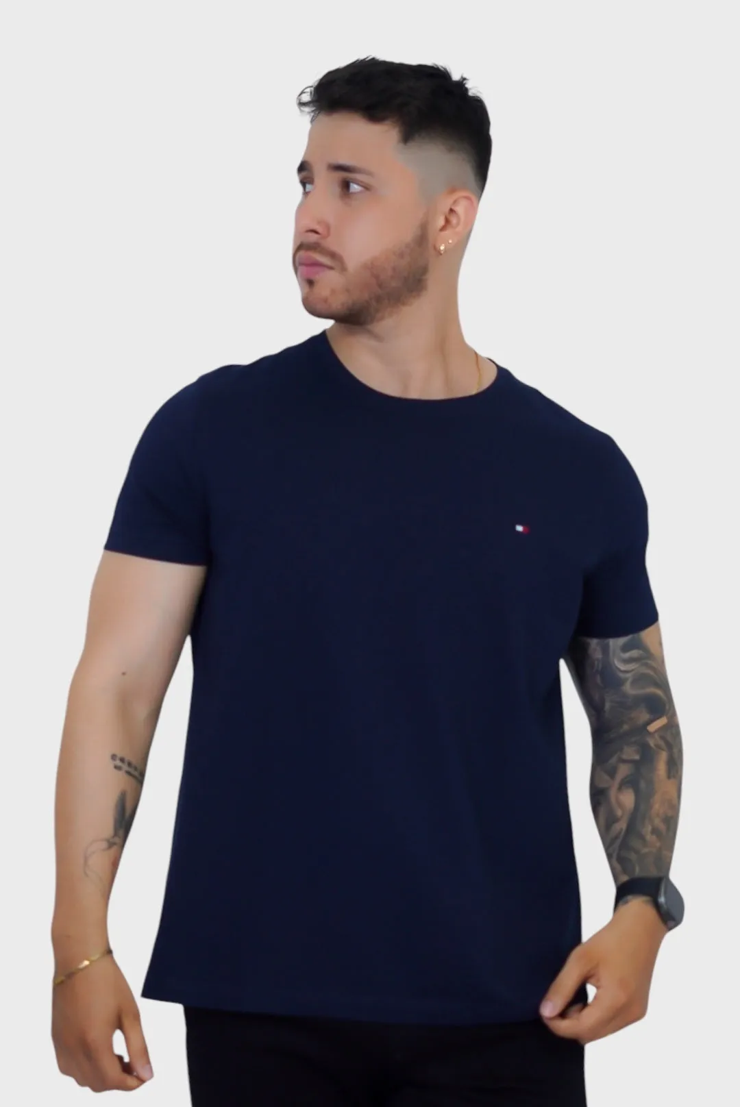 Camiseta Tommy Hilfiger Slim Navy