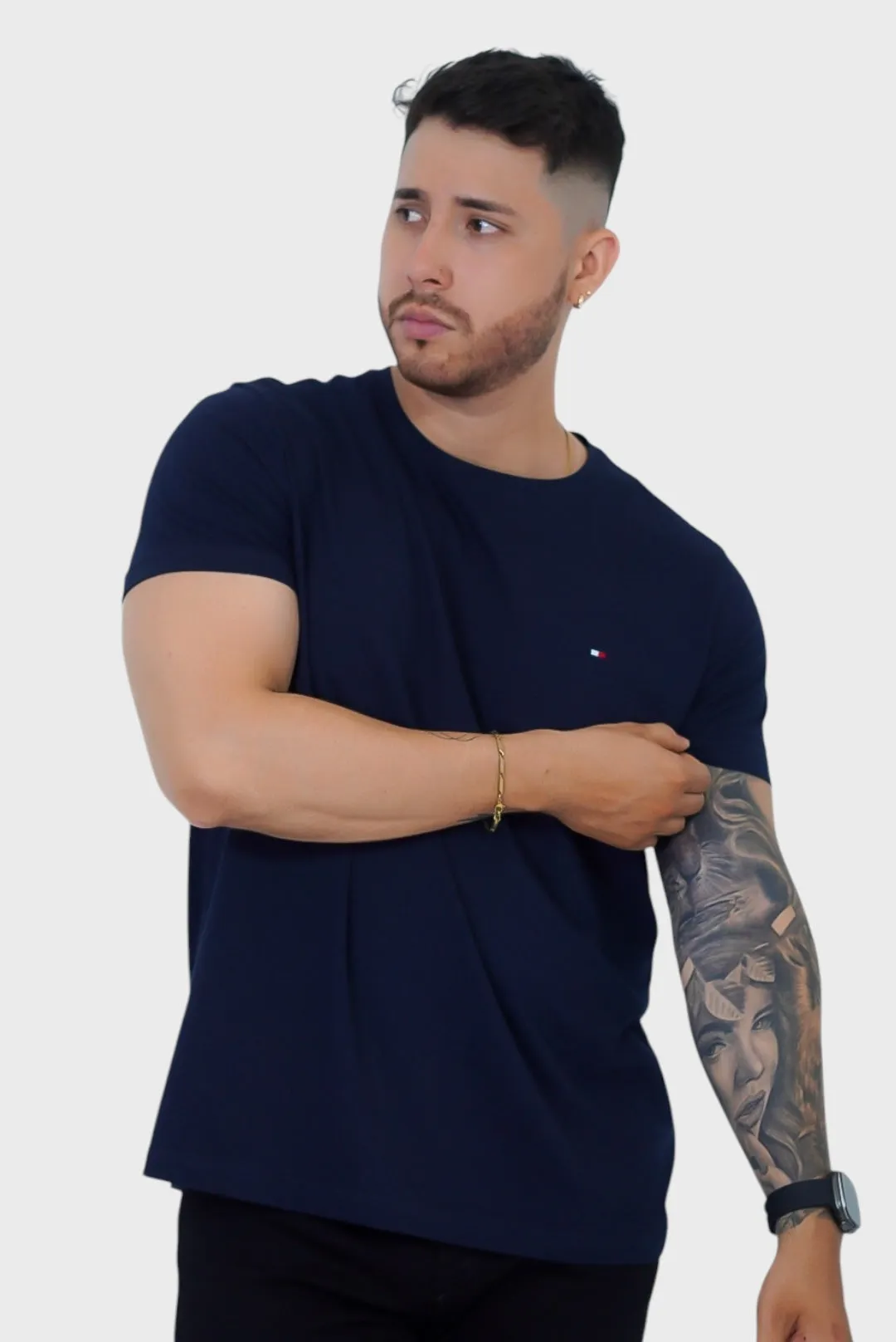 Camiseta Tommy Hilfiger Slim Navy