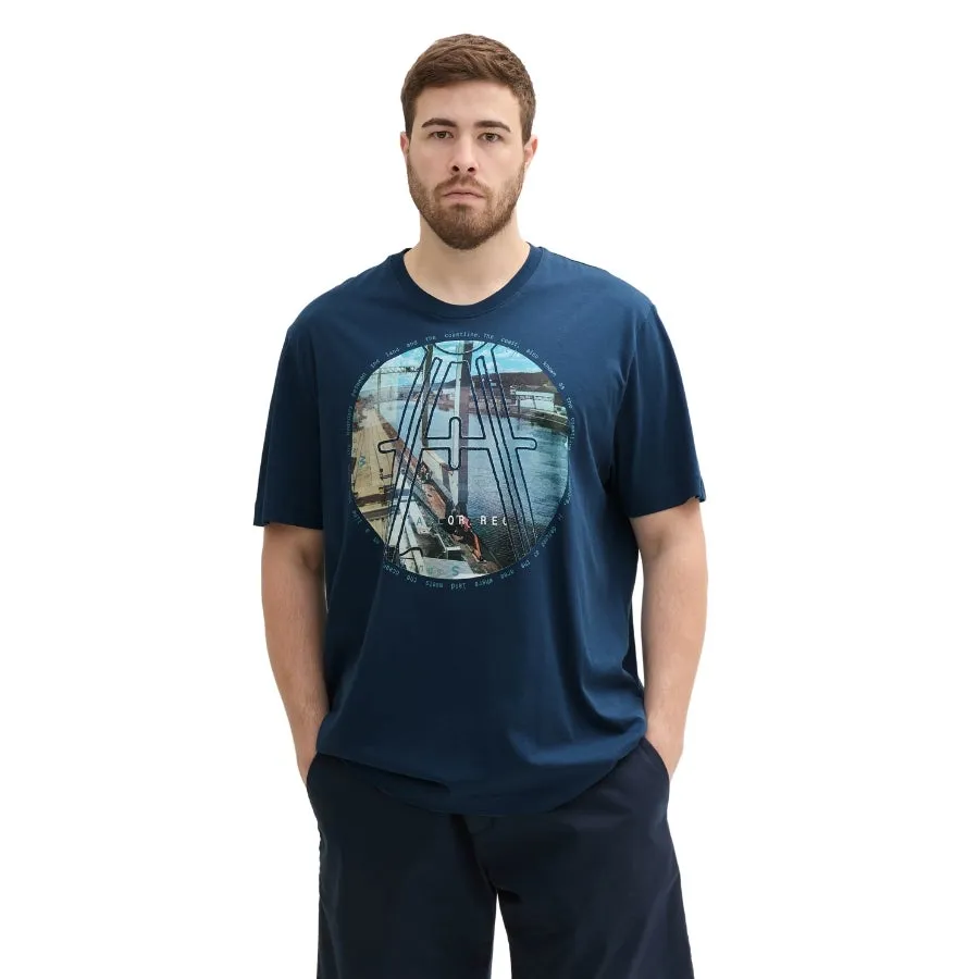  Camisetas manga corta Tom tailor Plus photoprint