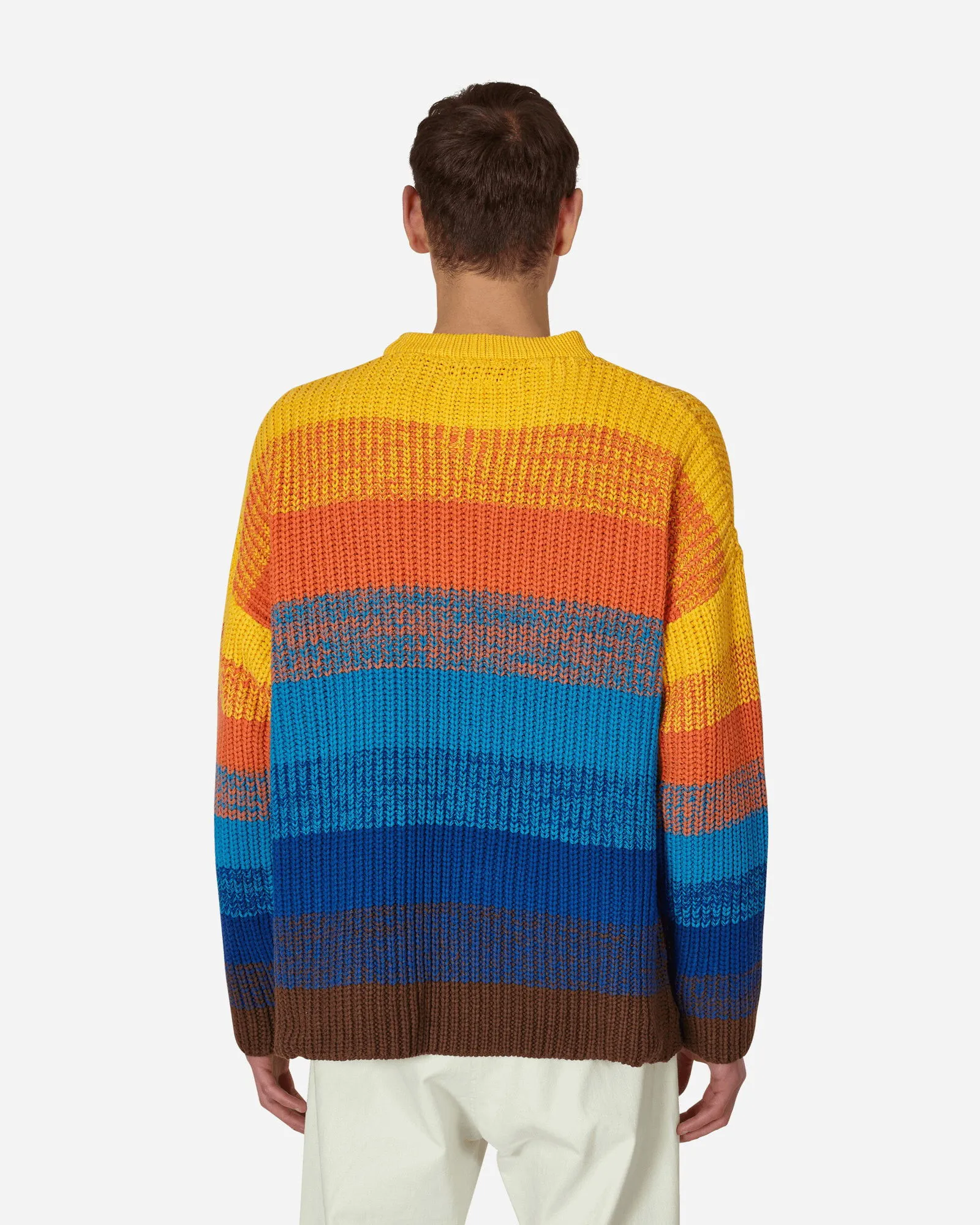 Camp High Sunset Rib Knit Sweater