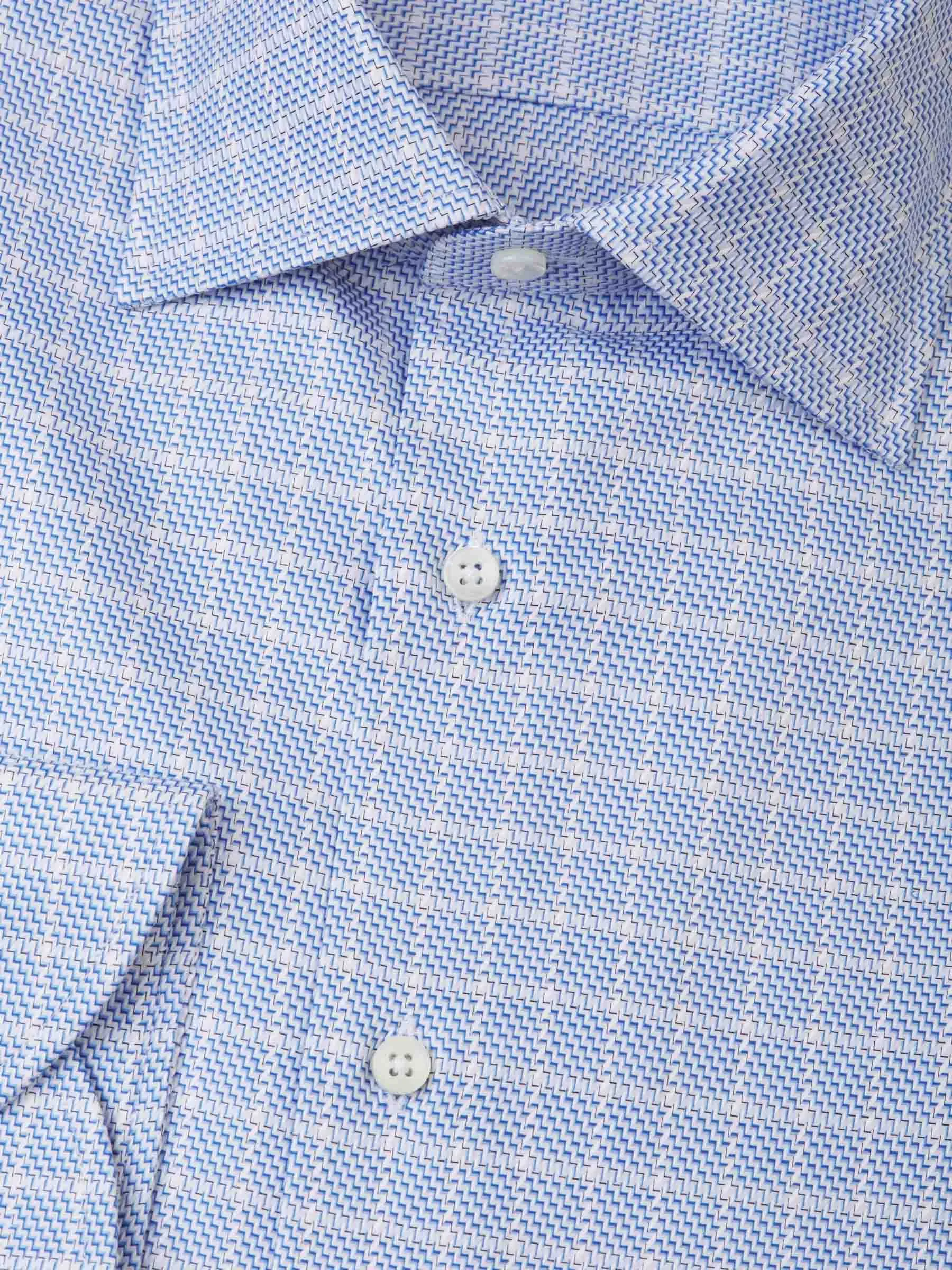 Canali Camisa Micro Cuadros