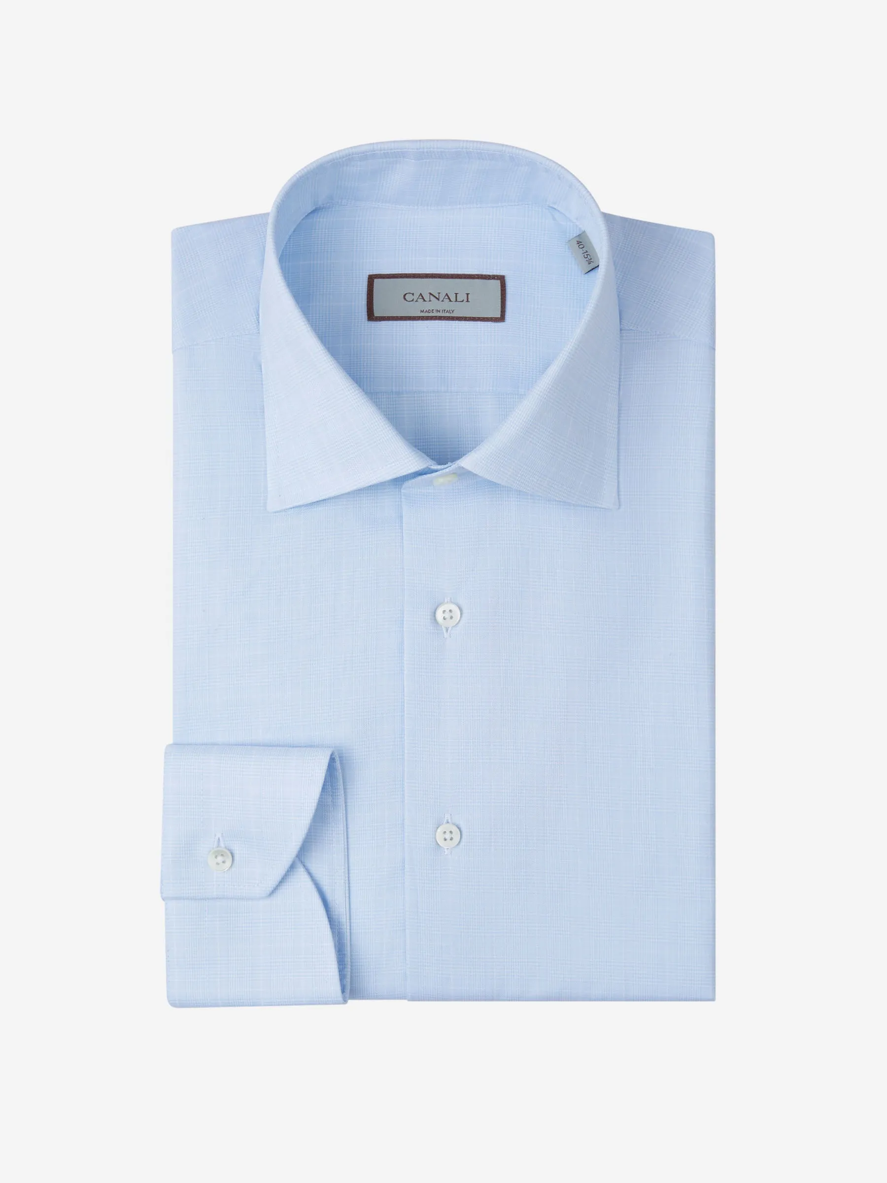 Canali Camisa Motivo Cuadros