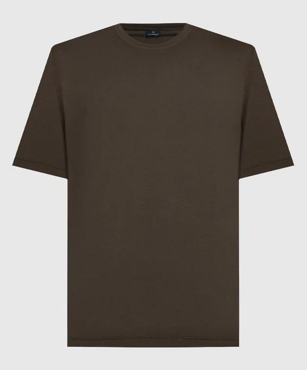 CAPOBIANCO KHAKI TSHIRT